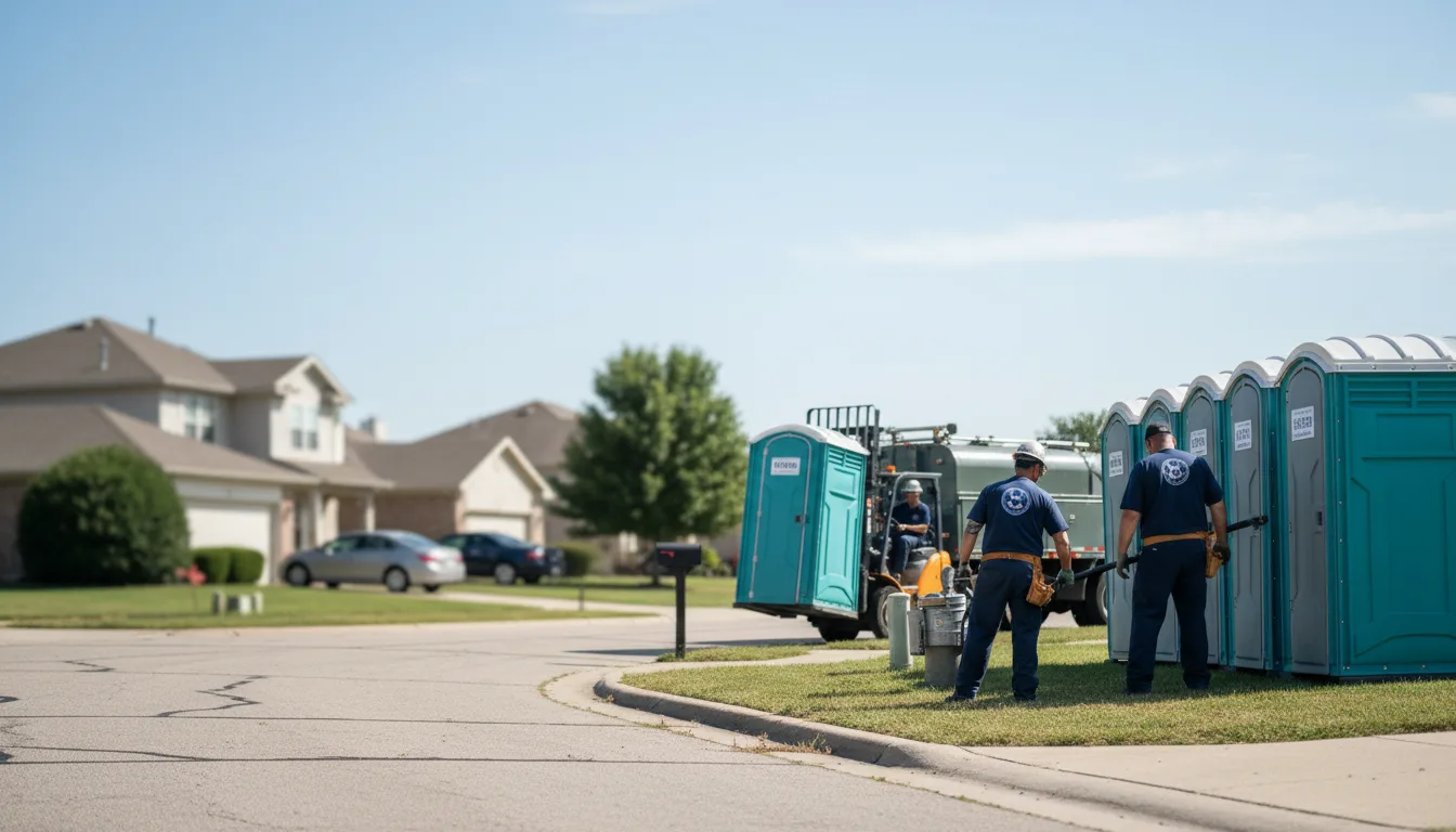 Porta Potty Rental in Forest, LA near me